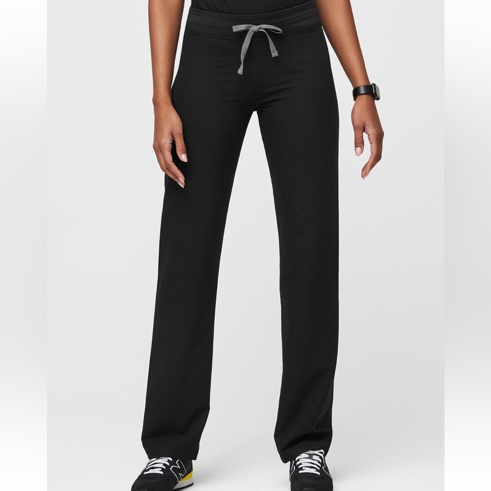 Black Livingston Figs scrub pants